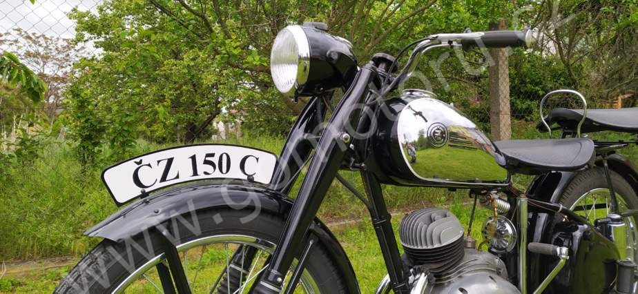 ČZ 150 C z roku 1951 – Oprášena po dvou letech 179 ČZ 150 C z roku 1951 – Oprášena po dvou letech 179