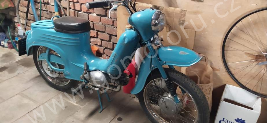 Jawa 50 typ 555 z roku 1959 – Problém s brzdami 3 Jawa 50 typ 555 z roku 1959 – Problém s brzdami 3