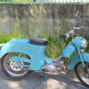 Jawa 50 typ 555 z roku 1959 - První větší projížďka 16 Jawa 50 typ 555 z roku 1959 - První větší projížďka 16