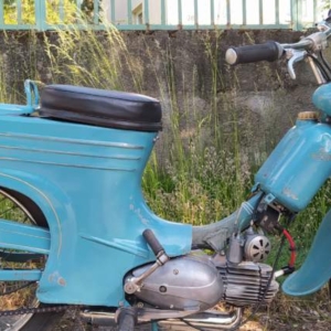 Jawa 50 typ 555 z roku 1959 - První větší projížďka 17 Jawa 50 typ 555 z roku 1959 - První větší projížďka 17