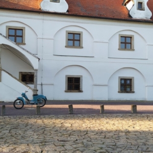 Jawa 50 typ 555 z roku 1959 - Záběh motoru 42 Jawa 50 typ 555 z roku 1959 - Záběh motoru 42