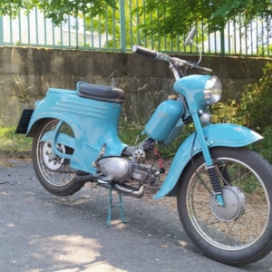 Jawa 50 typ 555 z roku 1959 - Záběh motoru 44 Jawa 50 typ 555 z roku 1959 - Záběh motoru 44