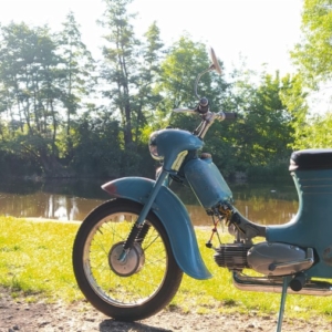 Jawa 50 typ 555 z roku 1959 - Záběh motoru 29 Jawa 50 typ 555 z roku 1959 - Záběh motoru 29