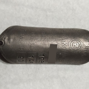 ČZ 150 C z roku 1951 - Výrobní štítek 216 ČZ 150 C z roku 1951 - Výrobní štítek 216