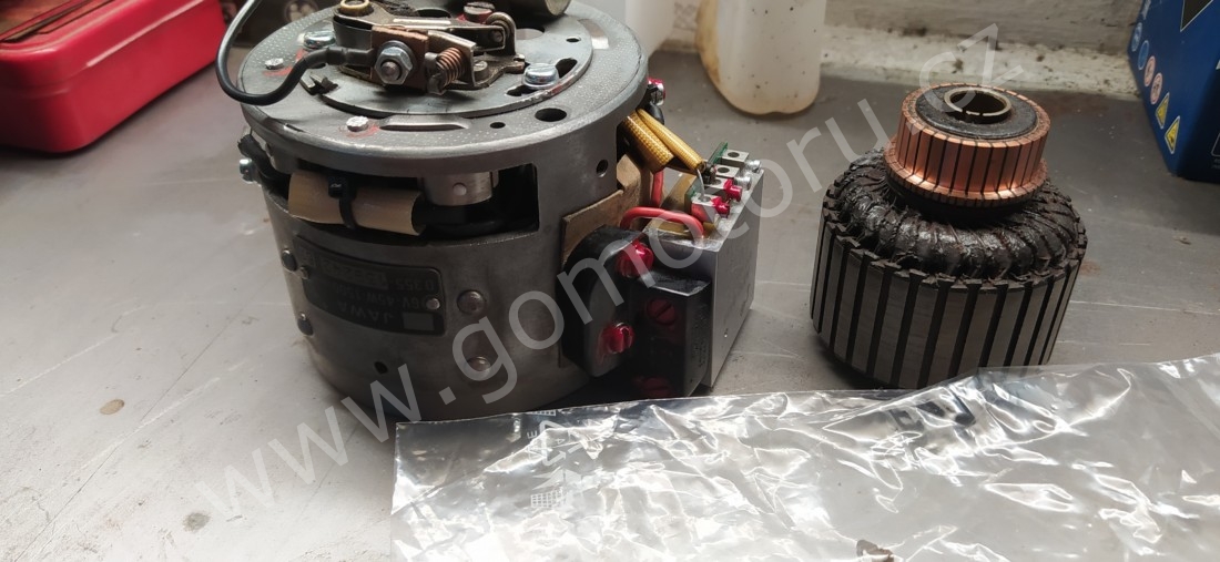 ČZ 125 typ 453 z roku 1961 - Zapalování po opravě 10 ČZ 125 typ 453 z roku 1961 - Zapalování po opravě 10