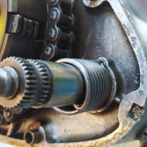 ČZ 150 C z roku 1951 - Rozebírání motoru 20 ČZ 150 C z roku 1951 - Rozebírání motoru 20