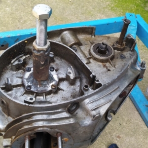 ČZ 150 C z roku 1951 - Rozebírání motoru 28 ČZ 150 C z roku 1951 - Rozebírání motoru 28