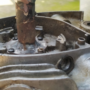 ČZ 150 C z roku 1951 - Rozebírání motoru 32 ČZ 150 C z roku 1951 - Rozebírání motoru 32