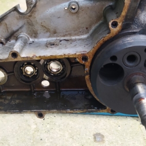 ČZ 150 C z roku 1951 - Rozebírání motoru 43 ČZ 150 C z roku 1951 - Rozebírání motoru 43