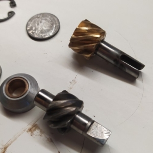 ČZ 150 C z roku 1951 - Převodník náhonu tachometru 8 ČZ 150 C z roku 1951 - Převodník náhonu tachometru 8