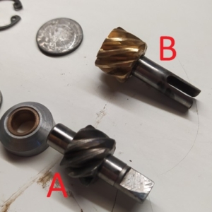 ČZ 150 C z roku 1951 - Převodník náhonu tachometru 9 ČZ 150 C z roku 1951 - Převodník náhonu tachometru 9