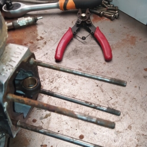 Puch Monza 4S z roku 1977 - Půlení motoru 14 Puch Monza 4S z roku 1977 - Půlení motoru 14