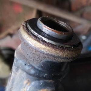 Puch Monza 4S z roku 1977 - Rozebírání rámu 125 Puch Monza 4S z roku 1977 - Rozebírání rámu 125