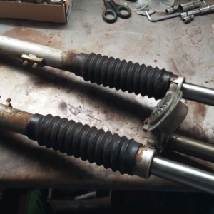 Puch Monza 4S z roku 1977 - Rozebírání rámu 130 Puch Monza 4S z roku 1977 - Rozebírání rámu 130