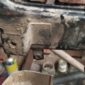 Puch Monza 4S z roku 1977 - Rozebírání rámu 134 Puch Monza 4S z roku 1977 - Rozebírání rámu 134