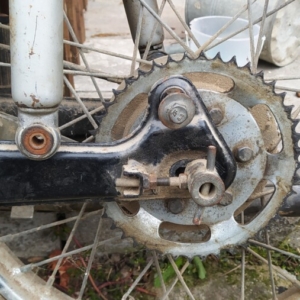 Puch Monza 4S z roku 1977 - Rozebírání rámu 109 Puch Monza 4S z roku 1977 - Rozebírání rámu 109