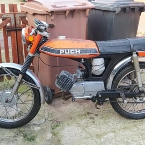 Puch Monza 4S z roku 1977 - Rozebírání rámu 113 Puch Monza 4S z roku 1977 - Rozebírání rámu 113