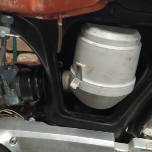 Puch Monza 4S z roku 1977 - Filtr sání 197 Puch Monza 4S z roku 1977 - Filtr sání 197