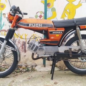 Puch Monza 4S z roku 1977 - Před a po 230 Puch Monza 4S z roku 1977 - Před a po 230