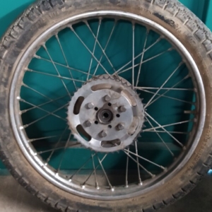 Puch Monza 4S z roku 1977 - Zadní kolo 139 Puch Monza 4S z roku 1977 - Zadní kolo 139