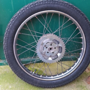 Puch Monza 4S z roku 1977 - Zadní kolo 143 Puch Monza 4S z roku 1977 - Zadní kolo 143