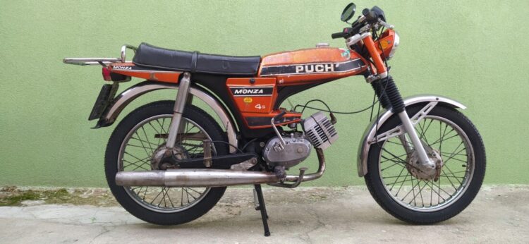 Puch Monza 4S z roku 1977 – Finále 4