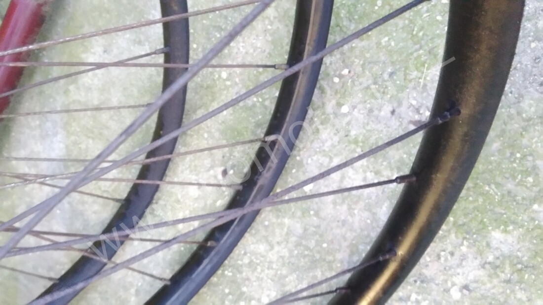 Bicykl ČZ - Po ošetření 37 Bicykl ČZ - Po ošetření 37