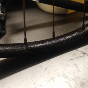 Bicykl ČZ - Před ošetřením 12 Bicykl ČZ - Před ošetřením 12