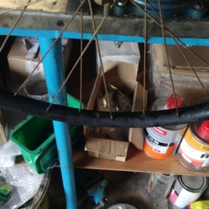 Bicykl ČZ - Před ošetřením 13 Bicykl ČZ - Před ošetřením 13