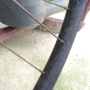 Bicykl ČZ - Před ošetřením 33 Bicykl ČZ - Před ošetřením 33