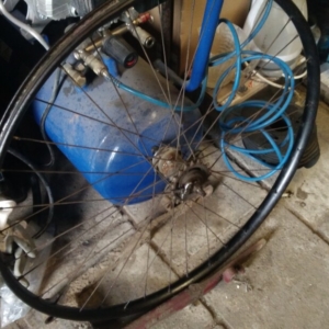 Bicykl ČZ - Před ošetřením 15 Bicykl ČZ - Před ošetřením 15