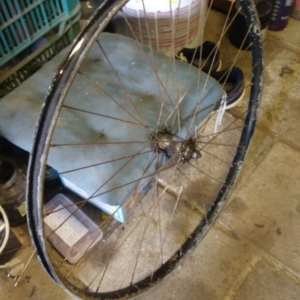 Bicykl ČZ - Před ošetřením 16 Bicykl ČZ - Před ošetřením 16