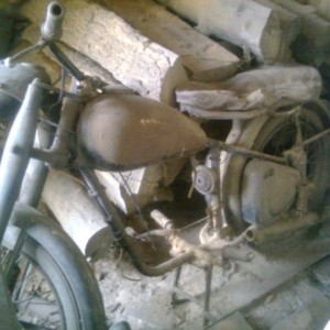 ČZ 150 C z roku 1952 - Původní stav 21 ČZ 150 C z roku 1952 - Původní stav 21