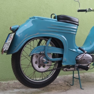 Jawa 50 typ 555 z roku 1959 - Jaro 2022 15 Jawa 50 typ 555 z roku 1959 - Jaro 2022 15