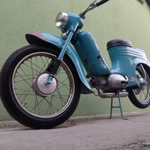 Jawa 50 typ 555 z roku 1959 - Jaro 2022 10 Jawa 50 typ 555 z roku 1959 - Jaro 2022 10