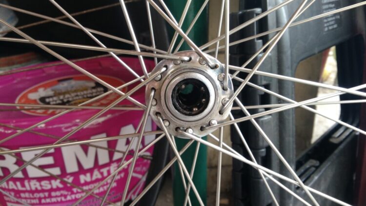 Bicykl ČZ – Předloha předního kola 4