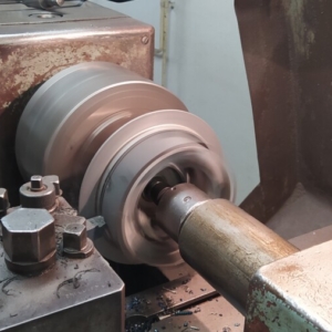 ČZ 125 typ 453 z roku 1961 - Brzdové obložení stočeno 97 ČZ 125 typ 453 z roku 1961 - Brzdové obložení stočeno 97