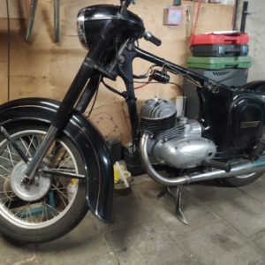 ČZ 125 typ 453 z roku 1961 - Kompletace motorky 48 ČZ 125 typ 453 z roku 1961 - Kompletace motorky 48
