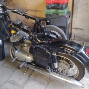 ČZ 125 typ 453 z roku 1961 - Kompletace motorky 49 ČZ 125 typ 453 z roku 1961 - Kompletace motorky 49