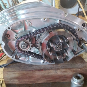 ČZ 150 C z roku 1951 - Skládání motoru 106 ČZ 150 C z roku 1951 - Skládání motoru 106