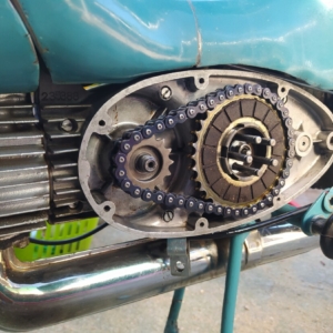 Jawa 50 typ 555 z roku 1959 - Výměna spojky 44 Jawa 50 typ 555 z roku 1959 - Výměna spojky 44