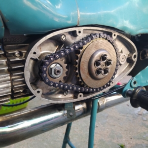 Jawa 50 typ 555 z roku 1959 - Výměna spojky 45 Jawa 50 typ 555 z roku 1959 - Výměna spojky 45