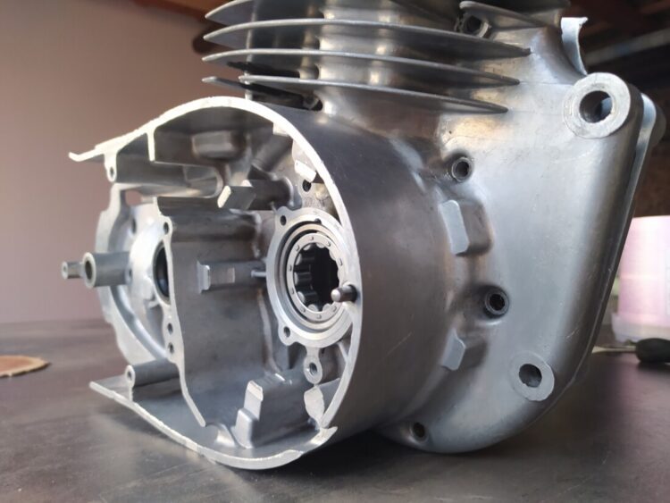 ČZ 125 typ 453 z roku 1961 – Bloky po opravě 1