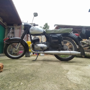 ČZ 125 typ 453 z roku 1961 - Projížďka, seřízení 58 ČZ 125 typ 453 z roku 1961 - Projížďka, seřízení 58