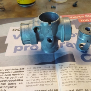 ČZ 150 C z roku 1951 - Skládání motoru 116 ČZ 150 C z roku 1951 - Skládání motoru 116