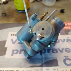 ČZ 150 C z roku 1951 - Skládání motoru 122 ČZ 150 C z roku 1951 - Skládání motoru 122