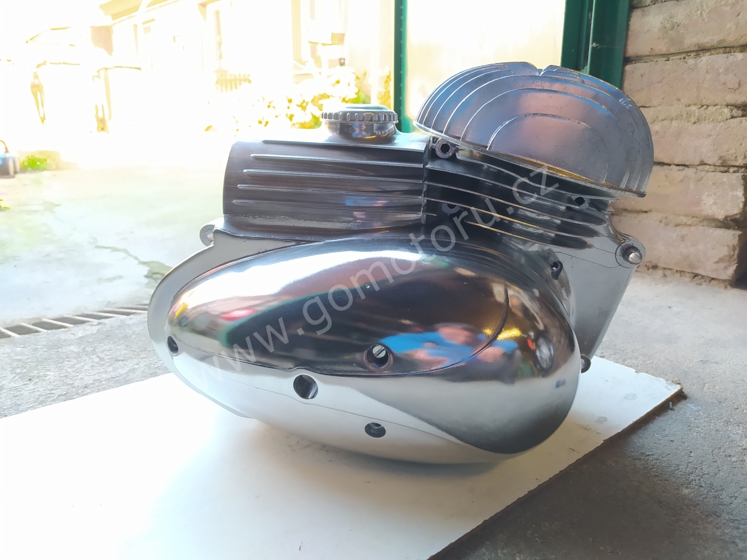 ČZ 125 typ 453 z roku 1961 - Bloky po čištění 190 ČZ 125 typ 453 z roku 1961 - Bloky po čištění 190