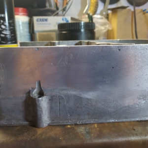 ČZ 125 typ 453 z roku 1961 - Bloky po svařování 168 ČZ 125 typ 453 z roku 1961 - Bloky po svařování 168