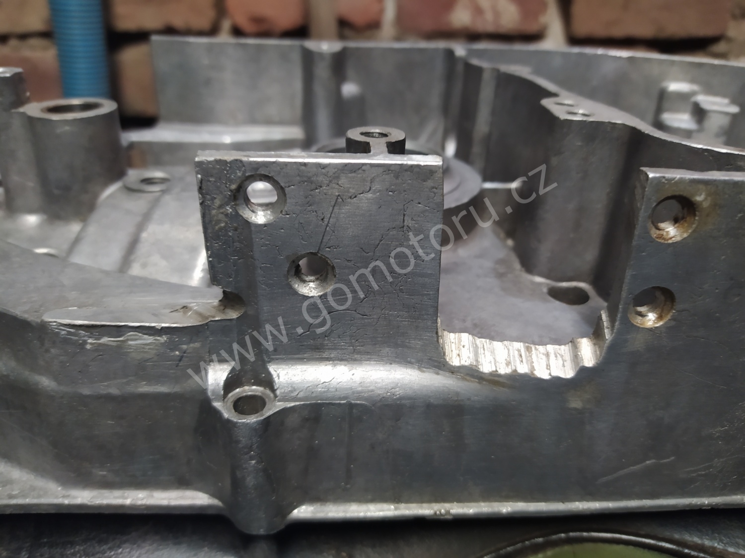 ČZ 125 typ 453 z roku 1961 - Bloky před svařováním 161 ČZ 125 typ 453 z roku 1961 - Bloky před svařováním 161