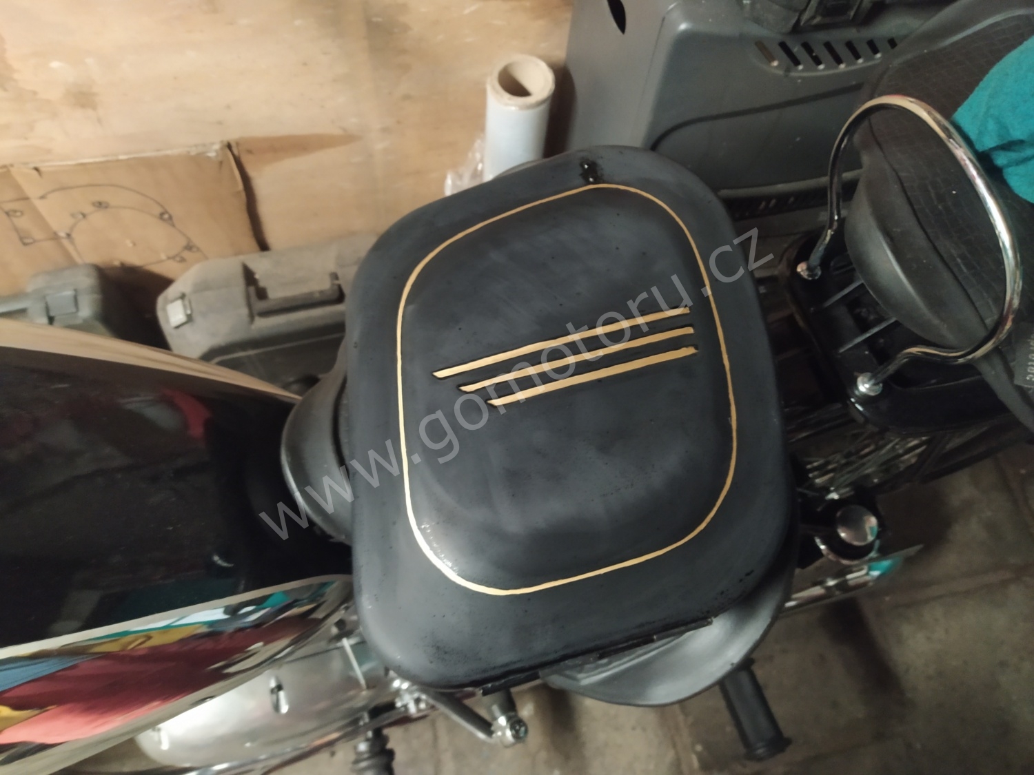 ČZ 125 typ 453 z roku 1961 - Linkování 140 ČZ 125 typ 453 z roku 1961 - Linkování 140